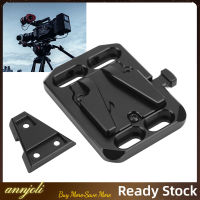 【ลดกระหน่ำ】V Mount Battery Plate Adapter,ฐานแบตเตอรี่ V Mount ความต้านทานการกัดกร่อนสำหรับกล้อง