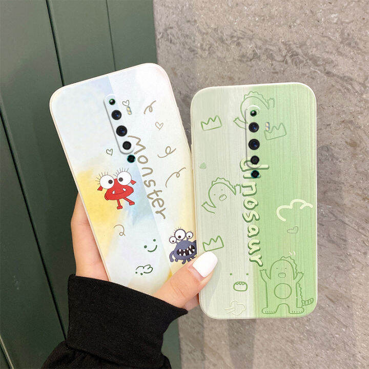 เคส-oppo-reno2-f-ซิลิโคน-tpu-ฝาหลัง-oppo-เคสโทรศัพท์-reno2f-ทาสีปลอกอ่อน