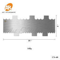 10 "เนยครีมนุ่มนวลเค้กสแตนเลสมีดโกนช็อคโกแลตนุ่มนวล Spatulas เค้กตกแต่งแม่พิมพ์เครื่องมืออบ