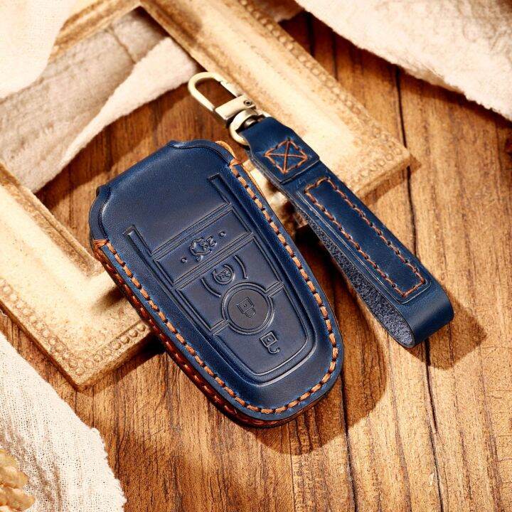 car-key-pouch-leather-case-cover-fob-holder-keyring-shell-for-ford-2017-mondeo-mustang-raptor-f150-fusion-edge-expedition-l69