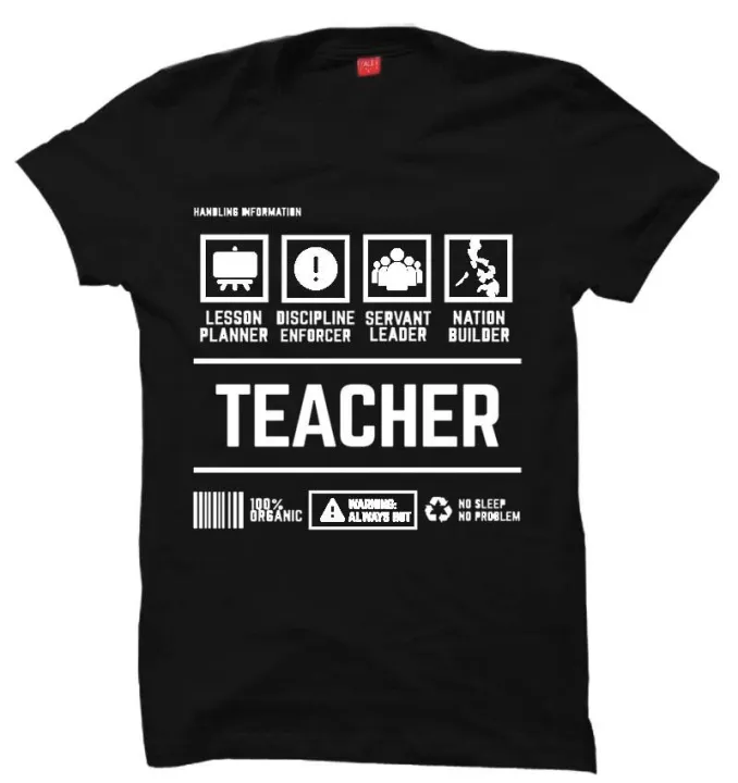 Course and Career TShirt (Vinyl print) Teacher Clothing specials