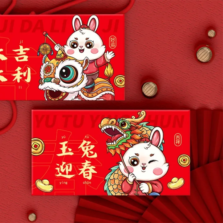 6pcs-red-envelopes-2023-new-year-chinese-rabbit-year-cartoon-gift-money-packing-bag-spring-festival-hongbao-festival-supplies