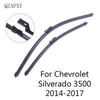 Front Wipers Blades for Chevrolet Silverado 3500 from 2014 2015 2016 2017 Car Accessories Windshield Wipers Car-styling