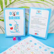 Bảng game A4 Drinking game thử thách Do or Drink huệ nốc out phiên bản đặc