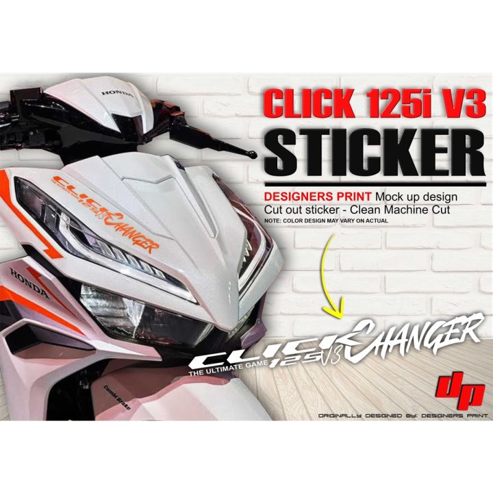 Click 125i Version 3 - The ultimate Game Changer sticker - Click 125i ...