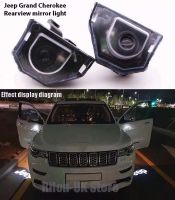 For Jeep Grand Cherokee Led Car Light Rearview Mirror Welcome Shadow Lamp Floor Projection Ghost Modification Car Lamps