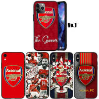 QII9อาร์เซนอล FC เคสโทรศัพท์ซิลิโคนสำหรับ Iphone,เคสสำหรับ Iphone 11 12 13 Pro XS Max Mini X XR SE 5 5S 6 6S 7 8 Plus