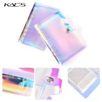 KADS Nail Art Stamping Plate Holder Storage High Nail Plate Organizer Empty Case for 32 Pieces Round 7*8 CM Stamp Template