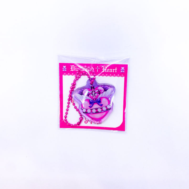 Acrylic keychain พวงกุญแจอะครีลิก Diamond heart [Seiji606]