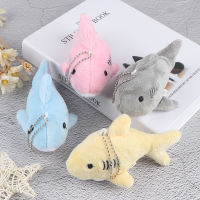 12 ซม.พวงกุญแจของขวัญ Shark Plush ตุ๊กตาของเล่นตุ๊กตาเด็กเล็กน่ารักสัตว์ทะเลของเล่นตุ๊กตา-Deuerir