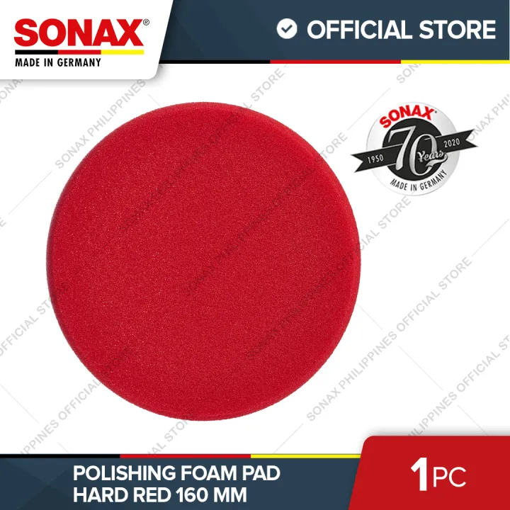 Sonax Polishing Foam Pad Hard Red 160mm 1pc Lazada PH