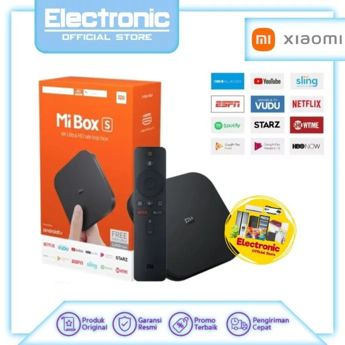 Xiaomi Mi Box S Global Mi Box Android Tv K Ultra Hd Mdz Ab