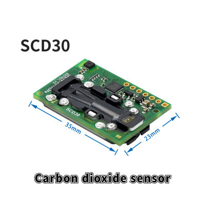 คาร์บอนไดออกไซด์เม็ด CO2 SCD30เซ็นเซอร์คุณภาพอากาศสำหรับการวัด QWIIC โมดูลแบบอะนาล็อกการวัด Rh/t I2C สิ่งแวดล้อม