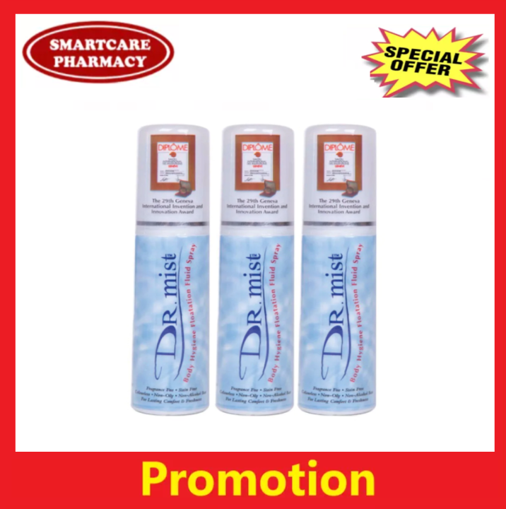 Dr.Mist Spray 75ml x 3 Latest Stock Lazada