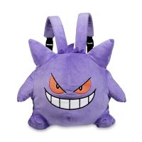 กระเป๋าเป้สะพายหลัง ผ้ากํามะหยี่ขนนิ่ม ลายการ์ตูน Pokemon Gengar Snorlax Mewtwo Mimikyu เหมาะกับของขวัญวันเกิด สําหรับเด็ก