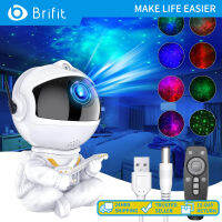 Brifit โปรเจ็กเตอร์ Galaxy Star นักบินอวกาศ, Starry Sky Night Light สำหรับห้องนอน, ไฟเนบิวลา LED ด้วยมุมการฉายที่ยืดหยุ่นการตกแต่งเพดานเพื่อนอวกาศวันหยุดและของขวัญวันเกิดสำหรับผู้ใหญ่และเด็ก