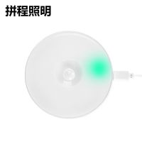 Human Body Small Induction Night Lamp Bedroom Wardrobe Bedside Light Control Night Light Cabinet Corridor Creative Gift Charging Night Light CHN-Q