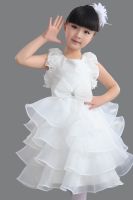 [COD] New flower girl princess dress tutu host festival performance childrens wedding