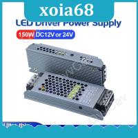 xoia68 Shop 150W DC12V 12.5A 24V DC 6.2A Ultra Thin LED Power Supply Lighting Transformers Adapter Switch 150W AC110-265V For LED Strips