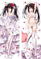 -Feb Update Anime Dakimakura Body Pillow Case DATE A LIVE Tokisaki Kurumi Yoshino Hugging Body Pillow Cover Case