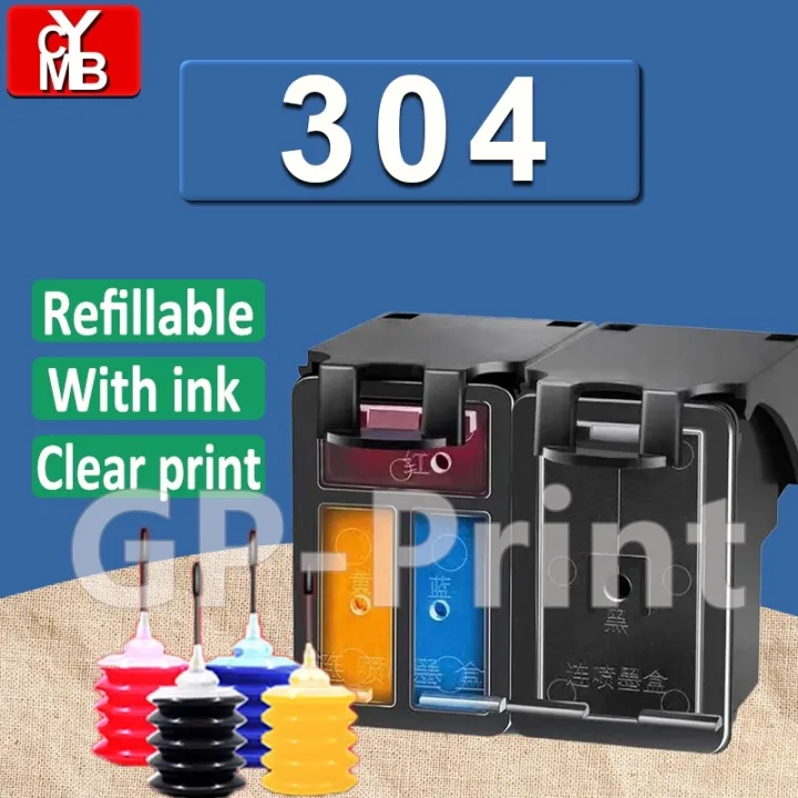 Compatible HP 304 ink HP304XL ink Cartridge refillable for HP 2600 2620