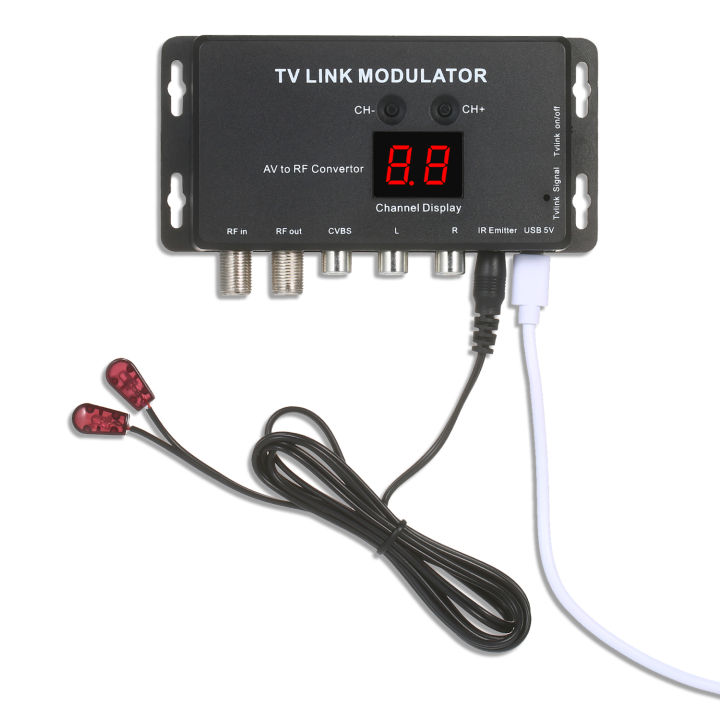 kkmoon-tvlink-modulator-ตัวแปลง-av-เป็น-rf-และตัวขยาย-ir-ตัวปรับ-rf