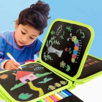 【CC】 Baby Set Erasable Painting Board with Chalk Coloring Book Kid