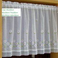 【YD】 Shipping Pastoral Curtain Half Drapes Door Short Shades Small Blinds Window Decoration Purdah