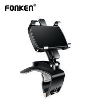 FONKEN หมุน1200องศารถผู้ถือโทรศัพท์มือถือแดชบอร์ด360 ° ยึดที่วางโทรศัพท์สำหรับรถยนต์ Pemegang โทรศัพท์ Kereta