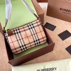 Gift Box Packaging】Original Burberry Warhorse Bucket Bag Casual