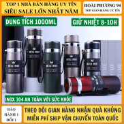 Bình giữ nhiệt Dung Tích 1000ml Giữ Nhiệt 10