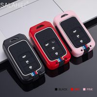 Silicone Car Key Case Cover Holder Shell For Honda CR-V Fit Civic Accord HRV City Odyssey XR-V Crider Jazz BRV Vezel Accessories