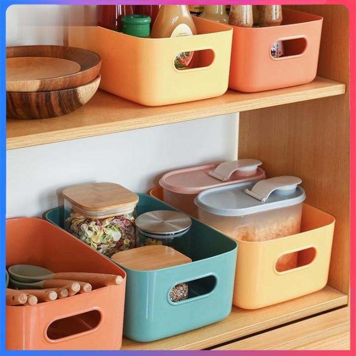 Kitchen Storage Storage Box Portable Desk Storage Box Storage Basket