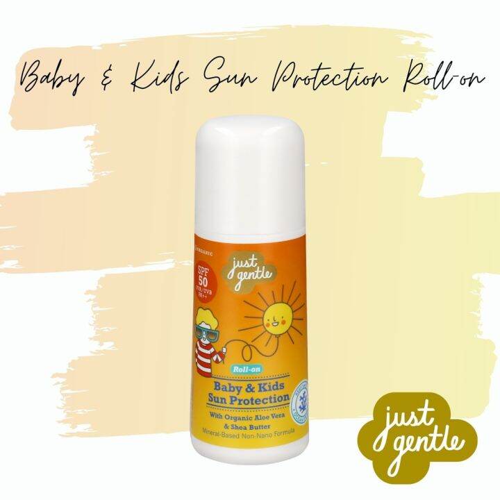 just-gentle-โรลออนทากันแดดสำหรับเด็ก-baby-amp-kids-sun-protection-roll-on-spf-50-pa-60-ml