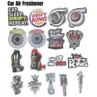 【DT】  hotCar Air Freshener Hanging Auto Rearview Mirror Perfume JDM Racing Style Turbo Brake Disc Shock Absorber Solid Paper