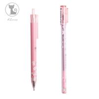 ของขวัญนักเรียนอุปกรณ์สำนักงาน Alkawaii 0.5Mm เจลสีดำเกาหลีปากกา Sakura ดอกไม้ปากกาลงชื่อปากกาเขียน