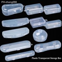 Jewelry Beads Container Plastic Transparent Storage Box Holding Case Small Items Sundries Organizer Fishing Tools Accessories