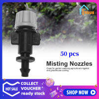 【Clearance price】50pcs/set Misting Nozzles Sprinkler Head Atomizer for Garden Drip Irrigation System