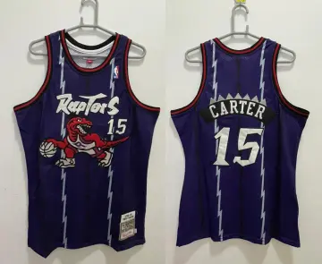 Mitchell & Ness NBA Women's Swingman Jersey Toronto Raptors 1998-99 Vince Carter #15 Women Tops & Tanks Purple in Size:XS