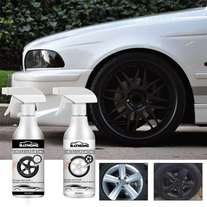 Black Tire Self Painting Peelable Protection For Car Hub Rims AntiRust