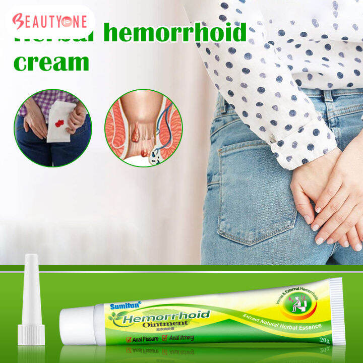 Sumifun Mint Hemorrhoid Ointment Internal And External Anal Fissure