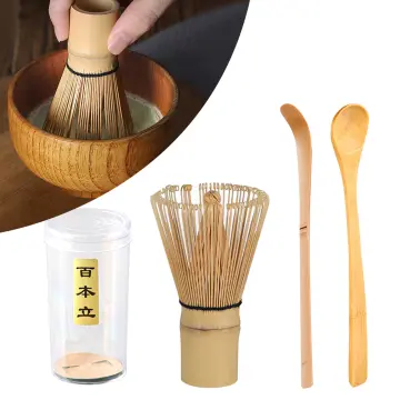 BambooWorx Matcha Whisk Set - Matcha Whisk (Chasen), Traditional Scoop  (Chashaku), Tea Spoon. The Perfect Set to Prepare a Cup of Japanese Matcha  Tea