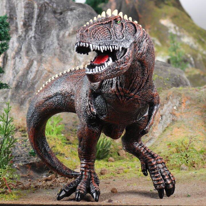 โลกไดโนเสาร์-oenux-brinquedo-savage-jurassic-อินโดไมนัสเร็กซ์-spinosaurus-triceratops-ของเล่นเด็กของขวัญชุดฟิกเกอร์แอคชั่น