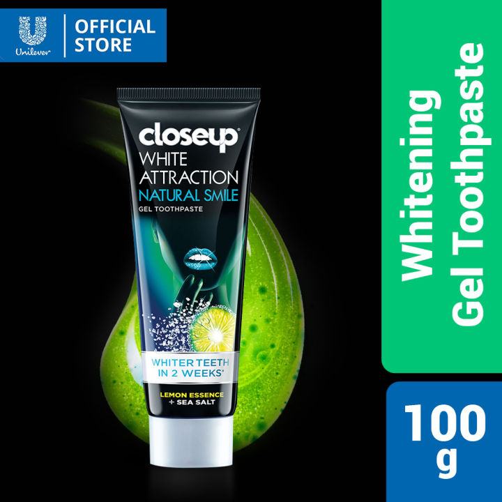 Close Up White Attraction Toothpaste Natural Smile 100g Lazada Ph 4740