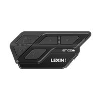 Lexin ET Com V5.0 Motorcycle Bluetooth Intercom Helmet Headset Multicolor FM Wireless BT Intercomunicador Moto 1200M 2 Riders