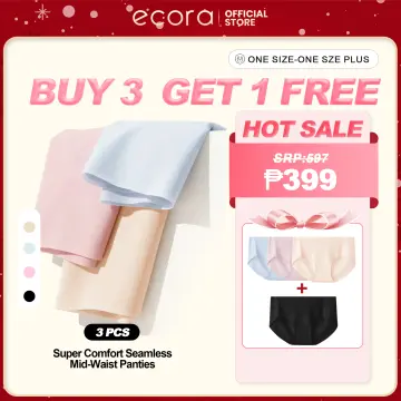 Seamless Underwear: Best Buy Ecora Panties Lazada, Shopee