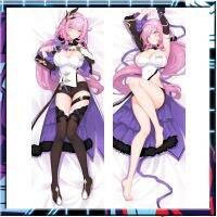 Anime Elysia Honkai Impact 3 Dakimakura พิมพ์สองด้านขนาดชีวิตปลอกหมอน 59 "50x150 ซม