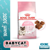 หมดอายุ4/24 Royal canin Babycat 400g อาหารลูกแมวและแม่แมว