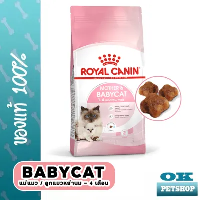 หมดอายุ12/23 Royal canin Babycat 10 KG อาหารแม่แมวและลูกแมวหย่านม -4เดิอน เสริมภูมิคุ้มกันธรรมชาติ