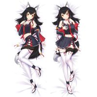 (หากติดต่อเรา) Vtuber Hololive Ookami Mio Dakimakura ปลอกหมอน Peachskin Otaku พิมพ์สองด้านกอดร่างกายโยนปลอกหมอนเตียง